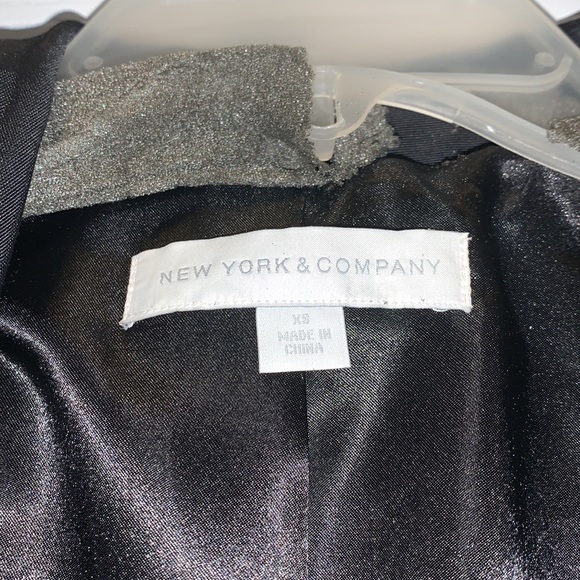 New York & Company Black Trench Coat - Picture 8 of 8